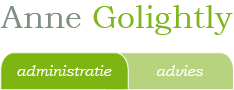 Anne Golightly | Administratie & Advies | IJburg Amsterdam Logo